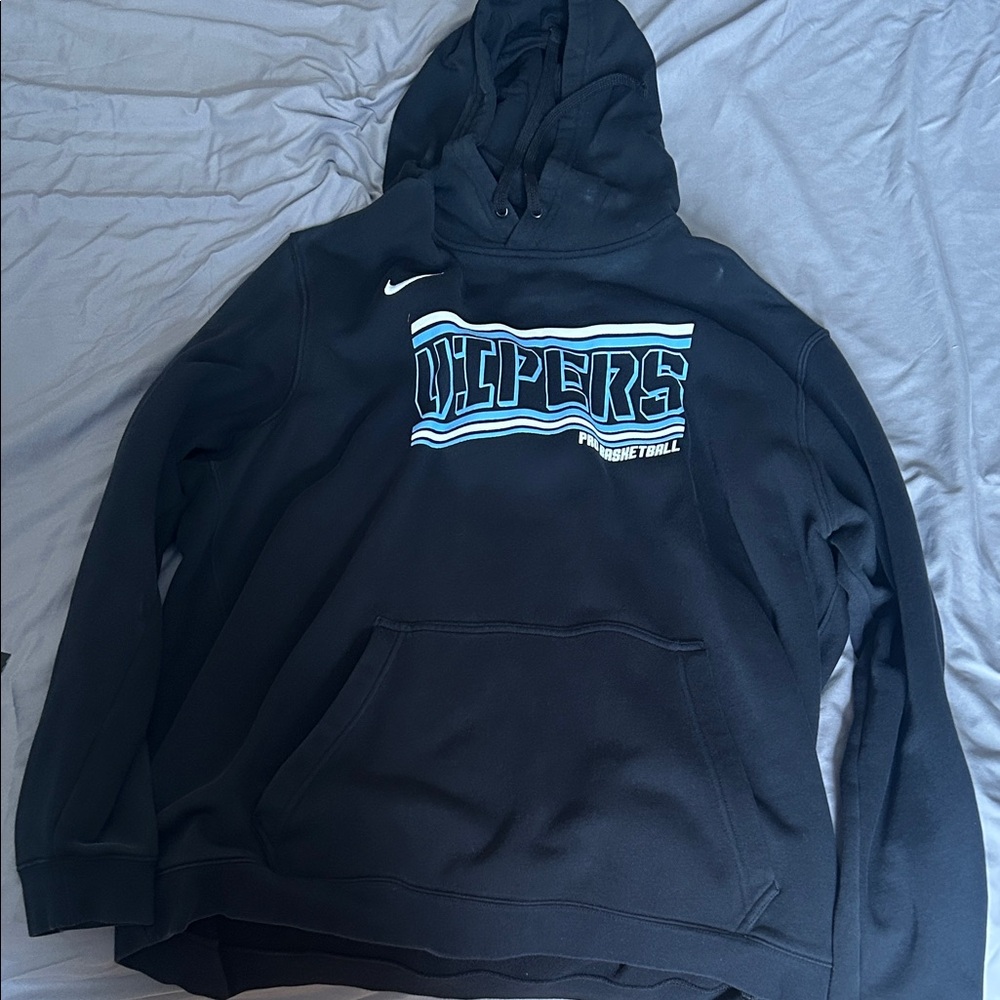 Nike Black and Blue Vipers Men's Sweater